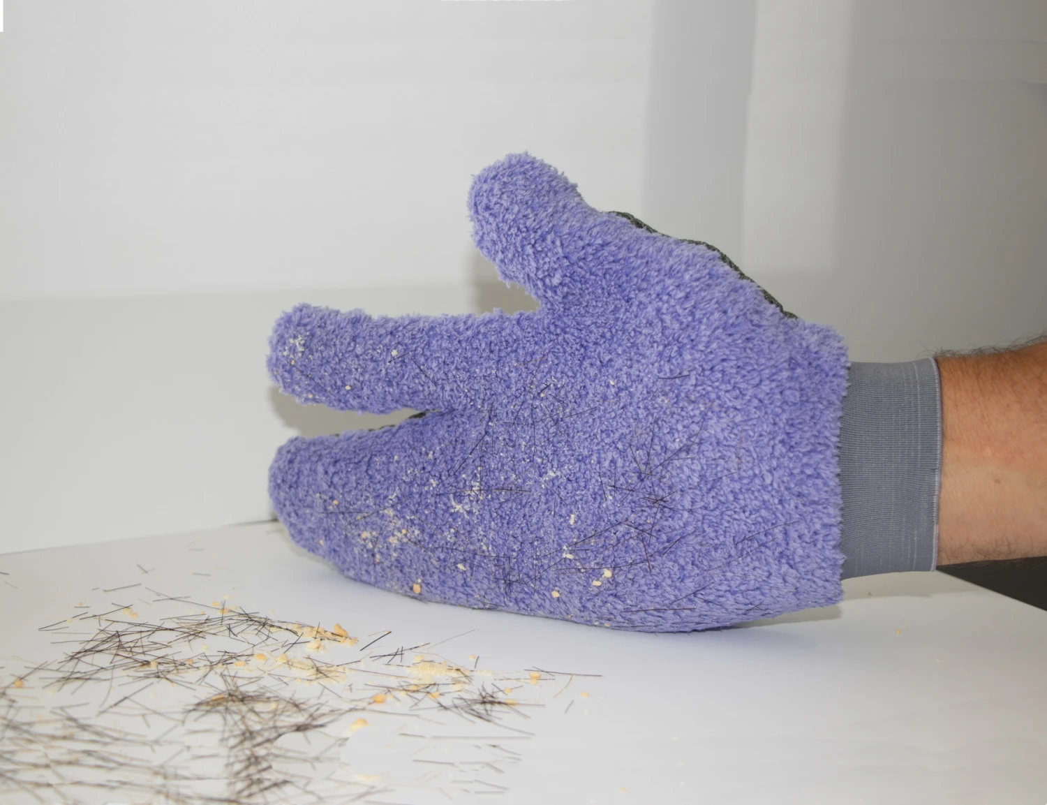 EDI CLEAN Gant en microfibre Magic Purple 1 paire à 2 pièces