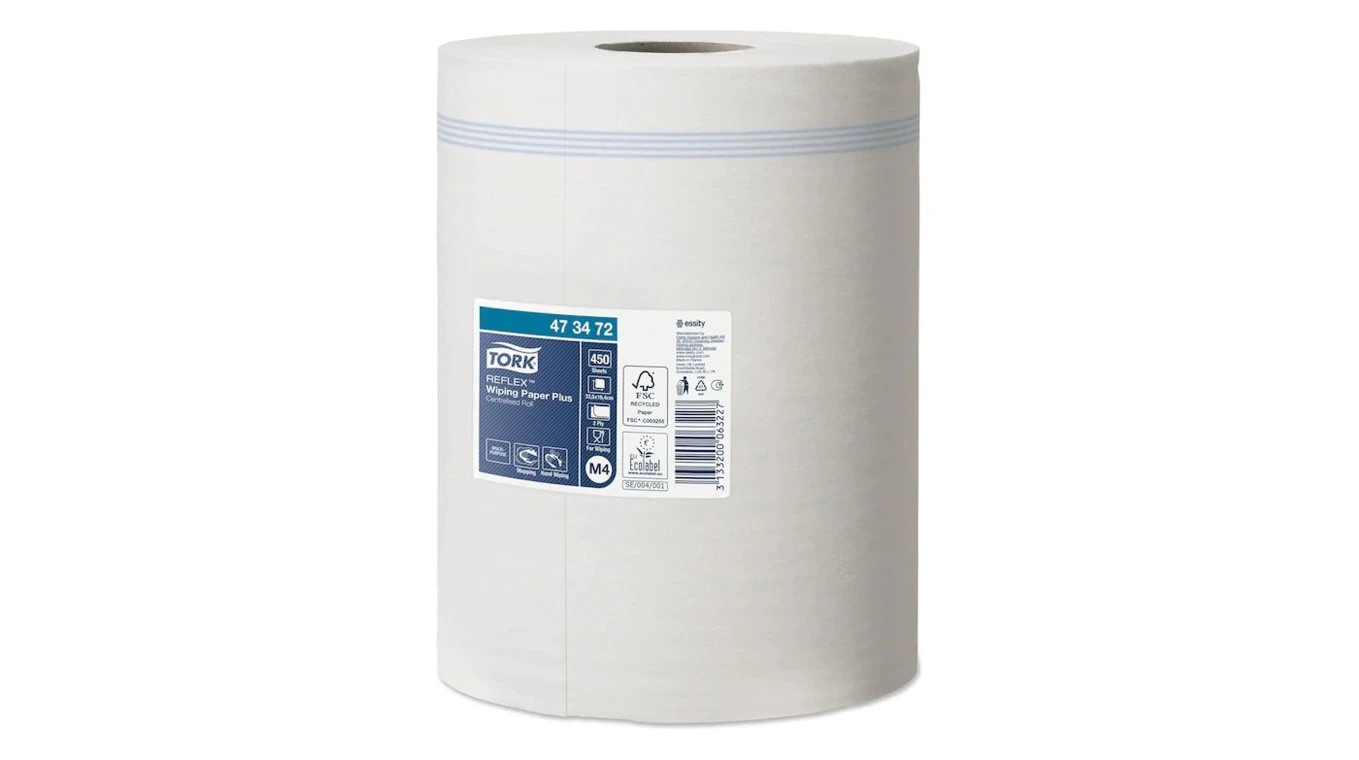 TORK Papierwischtücher Reflex Midi 2-lagig, 6 Rollen