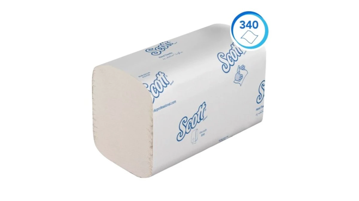 SCOTT Papierhandtücher Professional V-Falz, 1-lagig, weiss