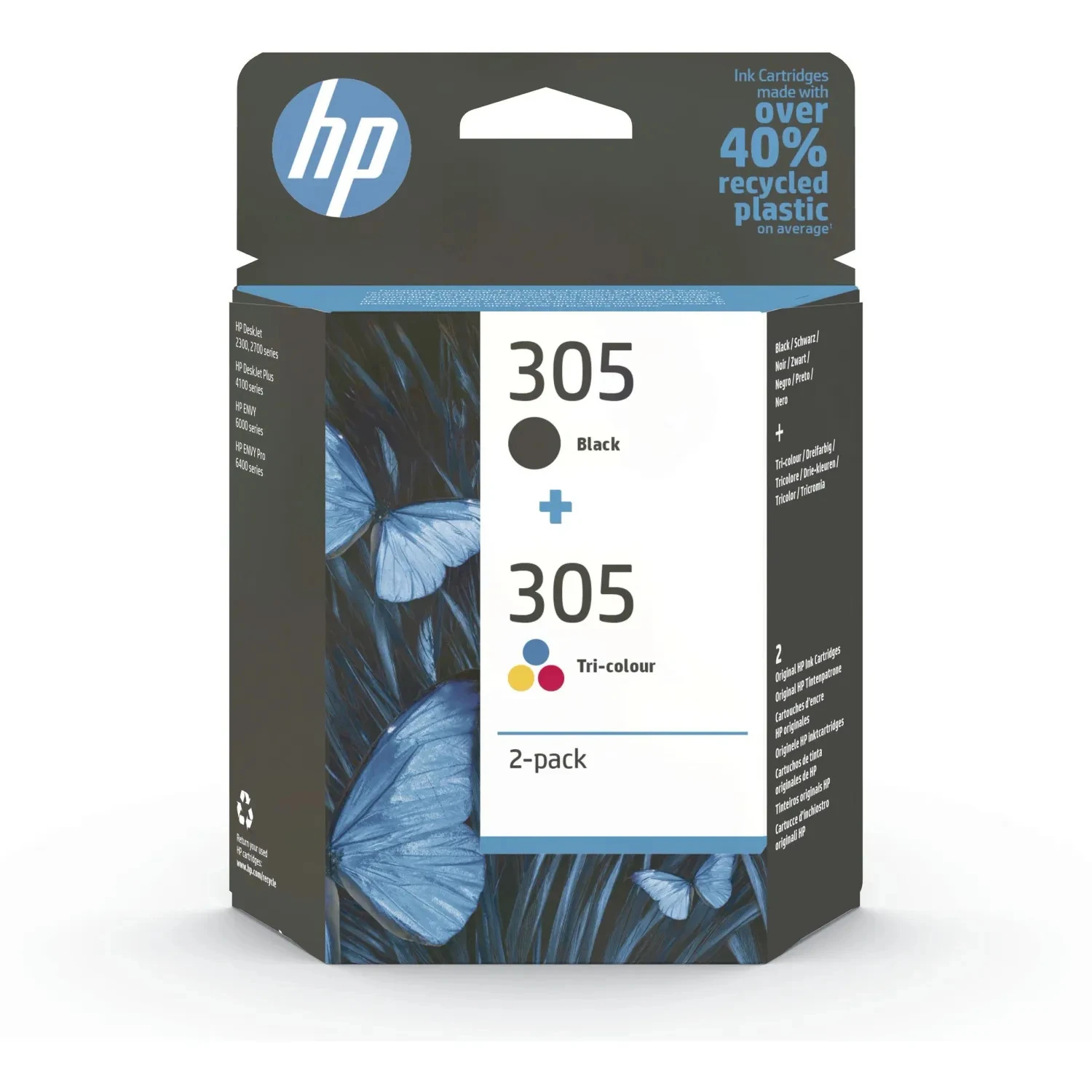 HP Tintenpatronen 305 bk/color 6ZD17AE