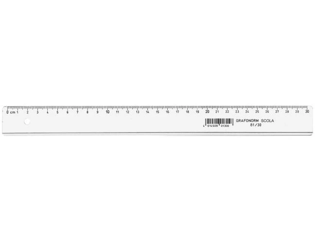 DUX Flachlineal SCOLA 30cm