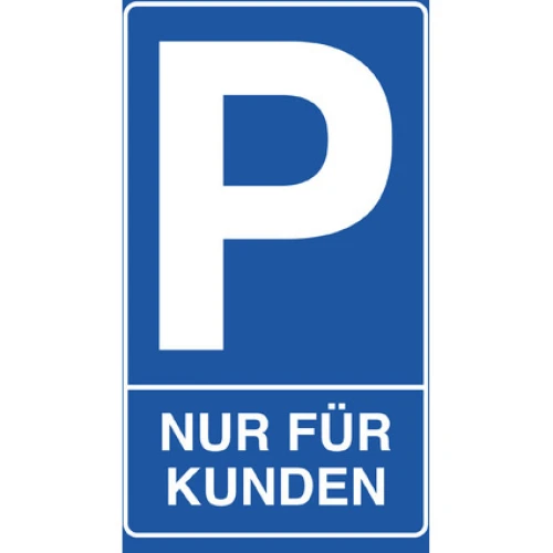 BIELLA Panneau pour parking clients