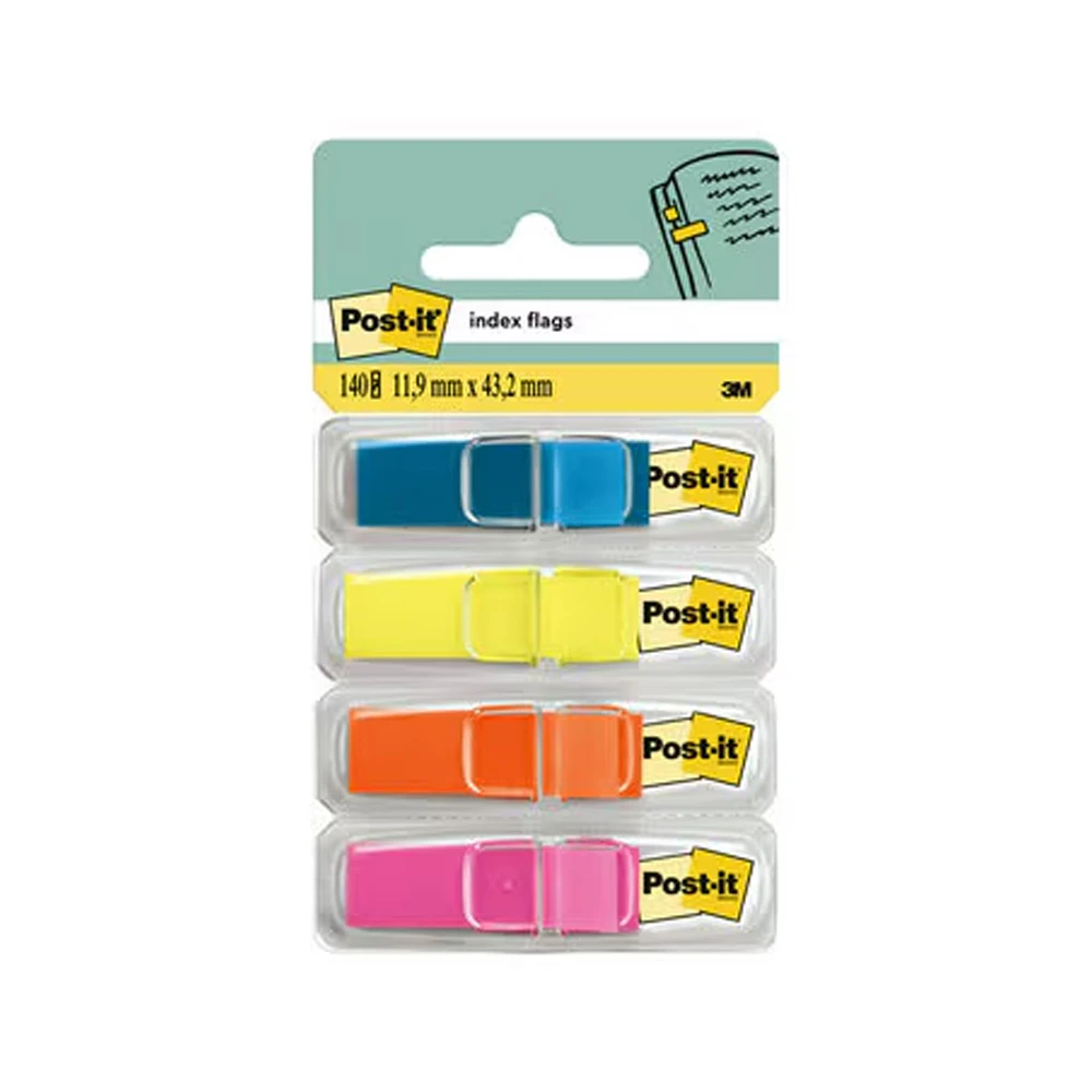POST-IT Marque-pages Index Mini 4 x 35 feuilles