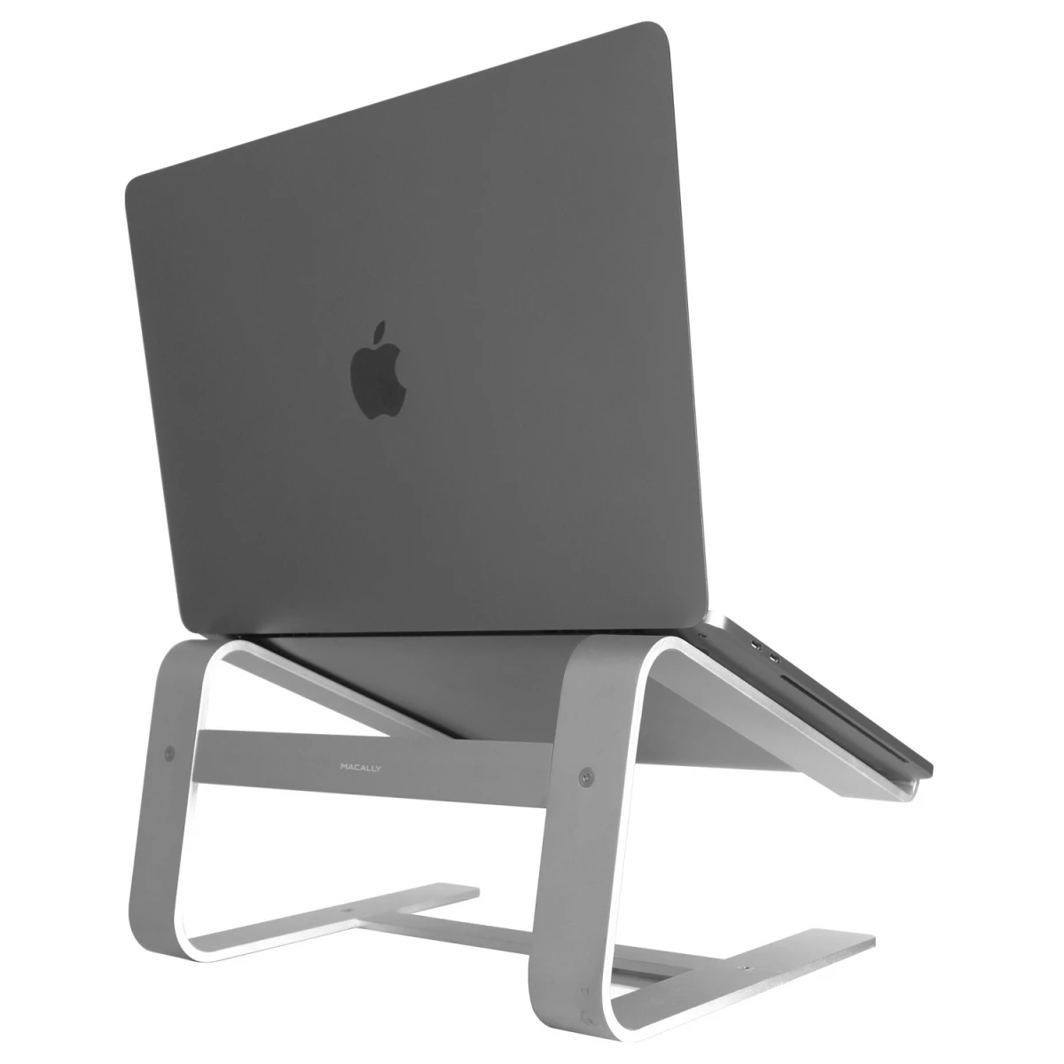 Support élégant en aluminium qui s'adapte à tous les MacBook, MacBook Air et