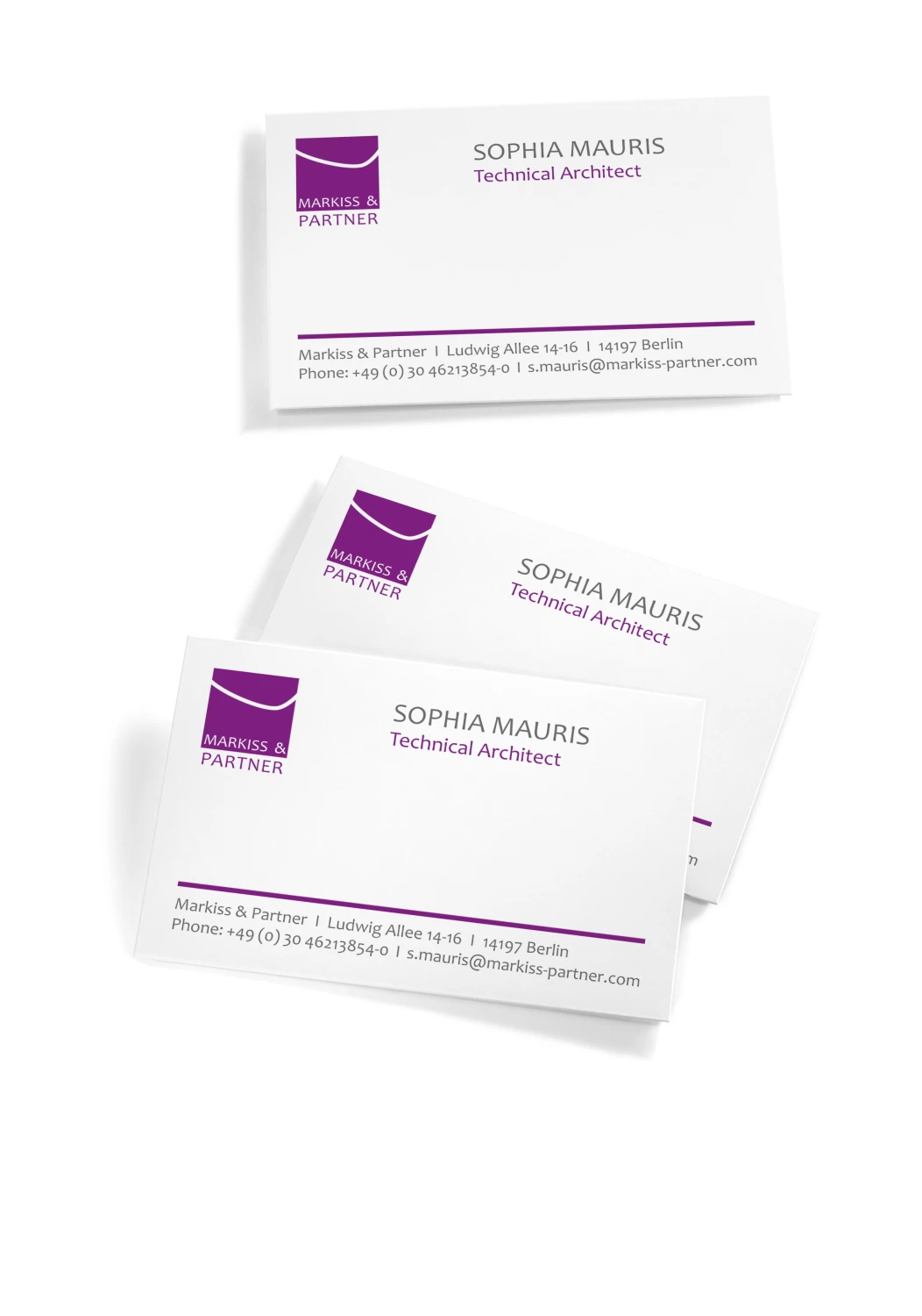 SIGEL DP830 Visitenkarten 85x55mm