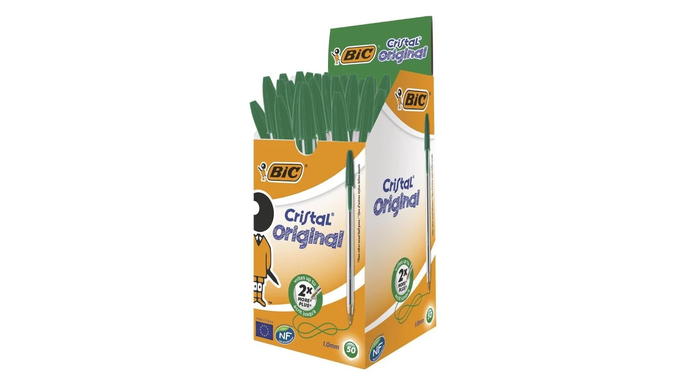 BIC Stylo à bille Cristal M, 50 pcs.