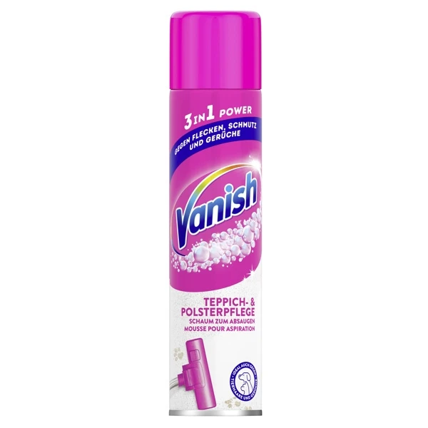 VANISH Entretien des tapis & rembourrages 6 x 650 ml