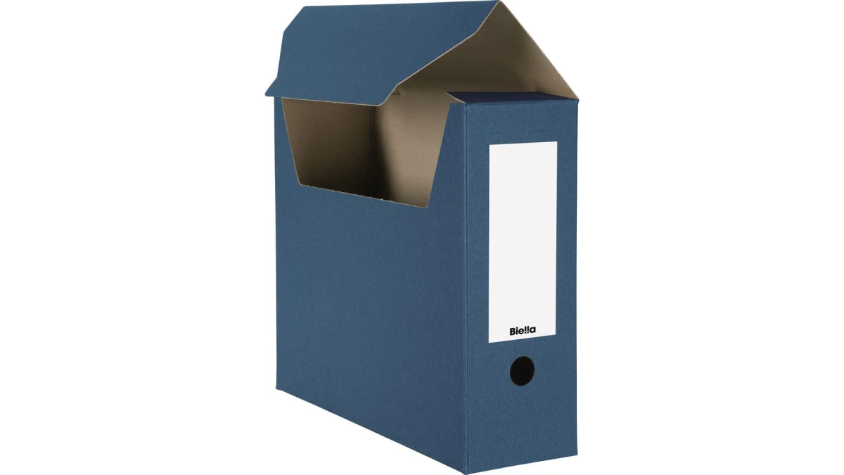 Biella Archivschachteln, blau, Pack à 10 Stück