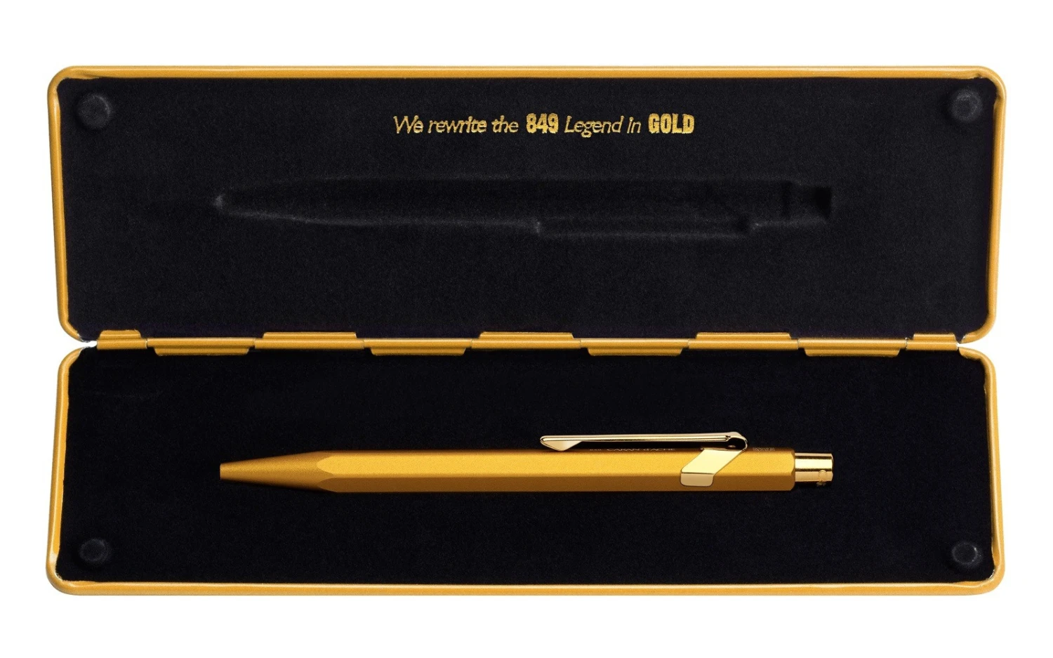 CARAN d'A Kugelschreiber 849 Black Code