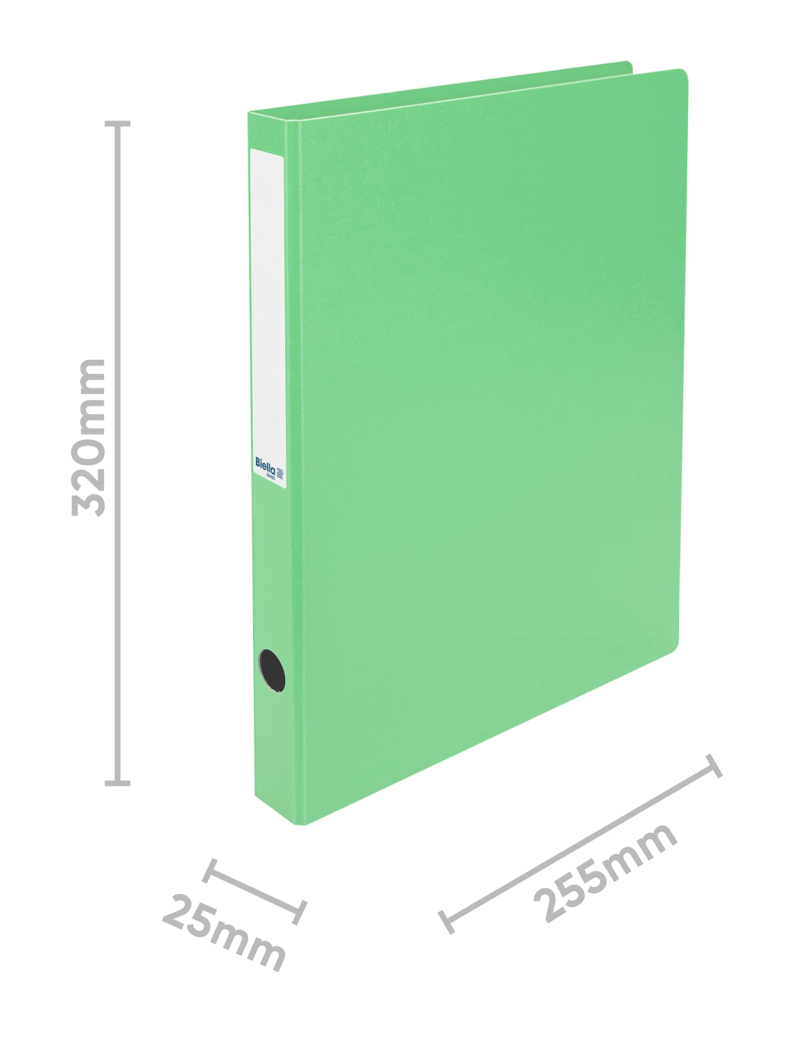 Classeur à anneaux Biella Viria, vert clair