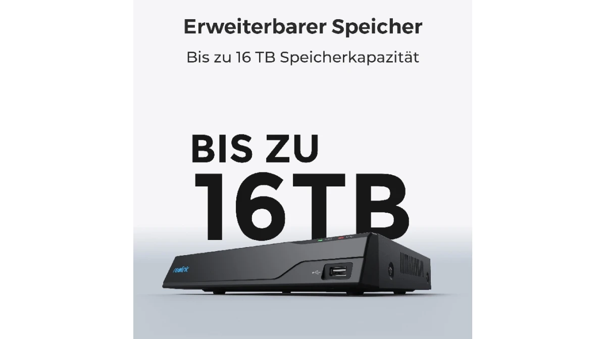 REOLINK NVS8 PoE 8-Kanal-NVR mit 2TB