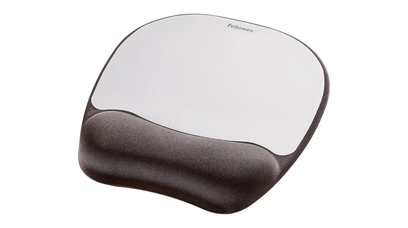 FELLOWES Tapis de souris Memory Foam +  repose-poignets