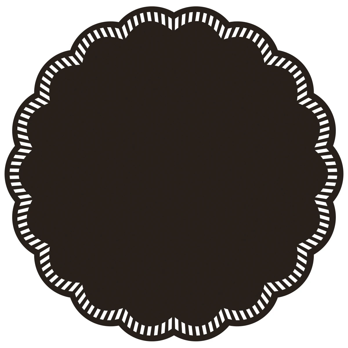 Sous-tasses en tissu ronde 90mm, 9 couches,  , paquets à 250 pièces