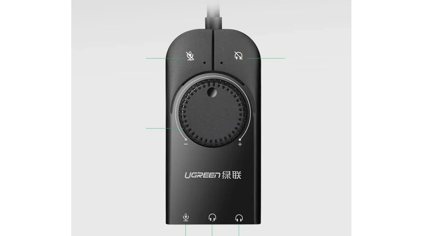 UGREEN External USB Sound Adapter