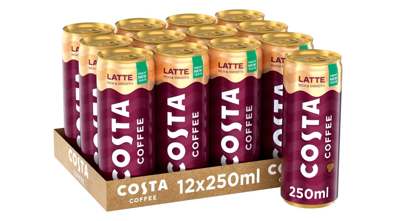 COSTA Coffee Latte 12x 250 ml