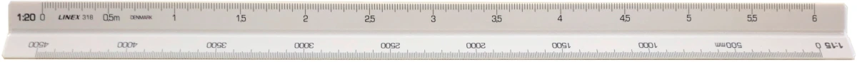 LINEX Règle triangulaire 30 cm (95400L)