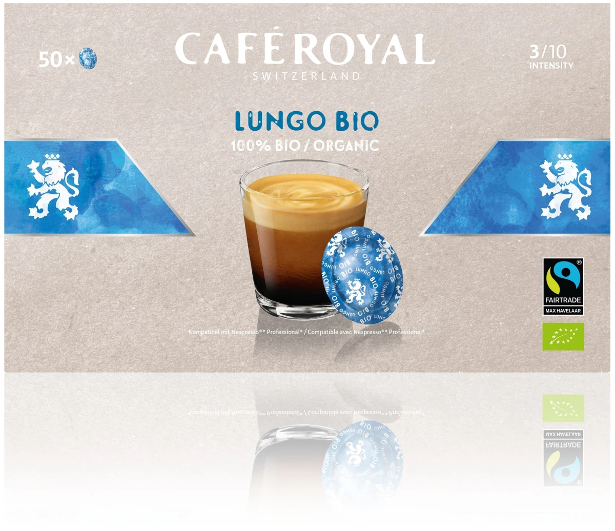 CAFÉ ROYAL Dosettes Professional Lungo Bio 50 pcs.