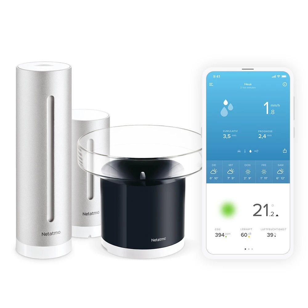 NETATMO Station météo intelligente + pluviomètre
