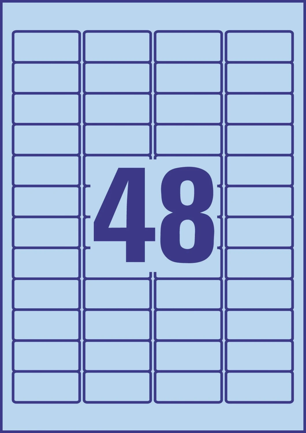 AVERY ZWECKFORM L6039-20 Étiquettes, 45.7 x 21.2 mm, 20 feuilles