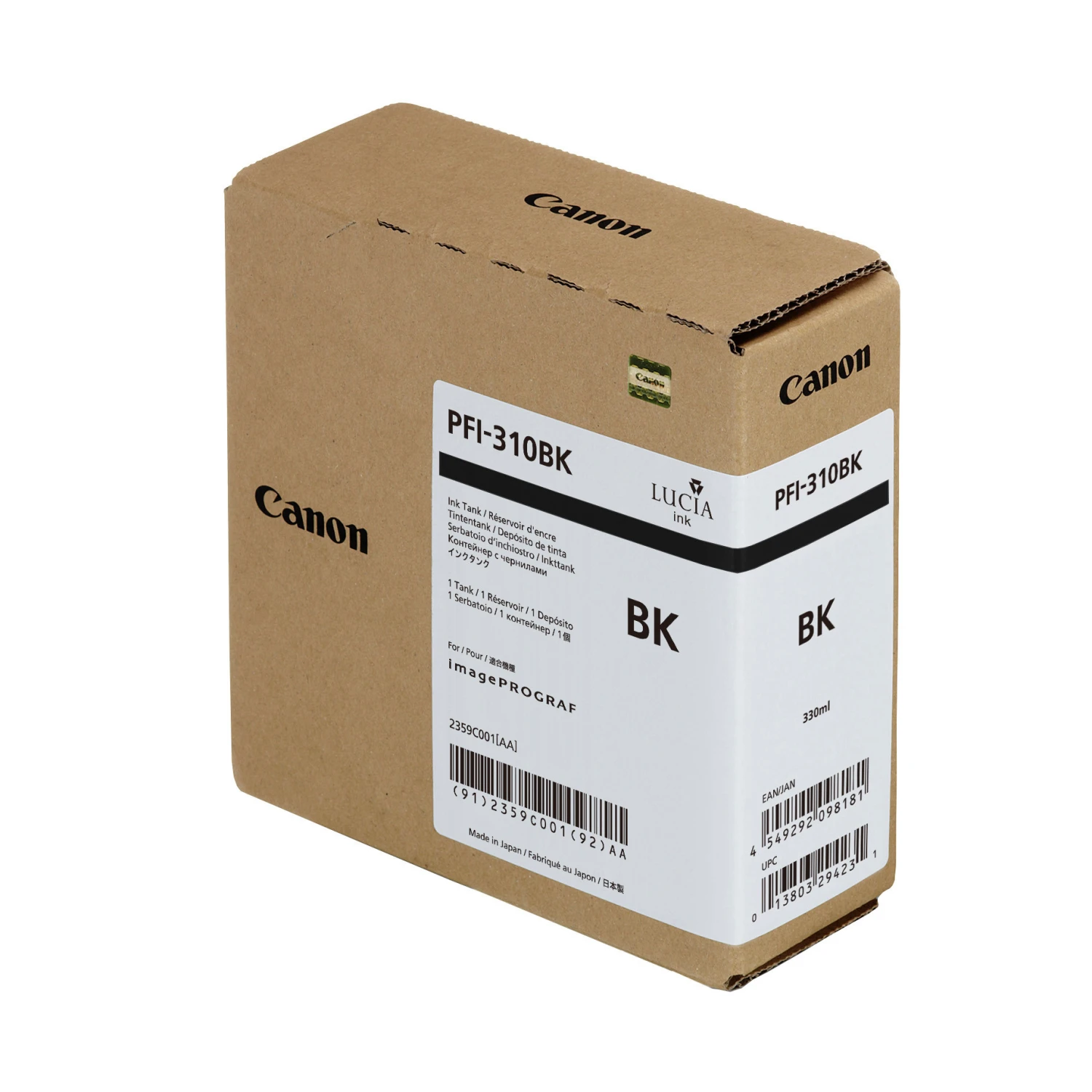 CANON PFI-310BK Cartouche d'encre noir