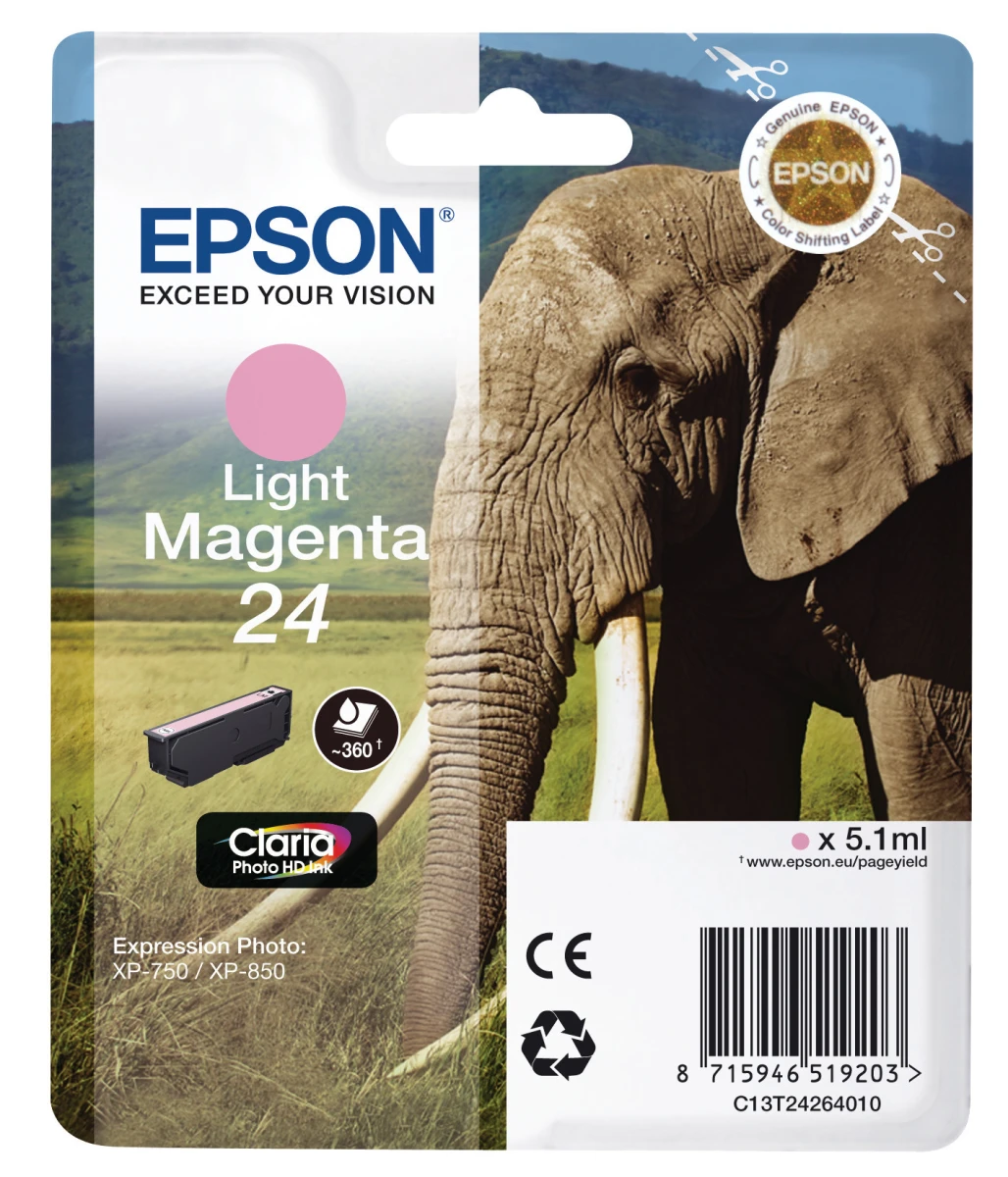 EPSON 24 Cartouche d'encre magenta