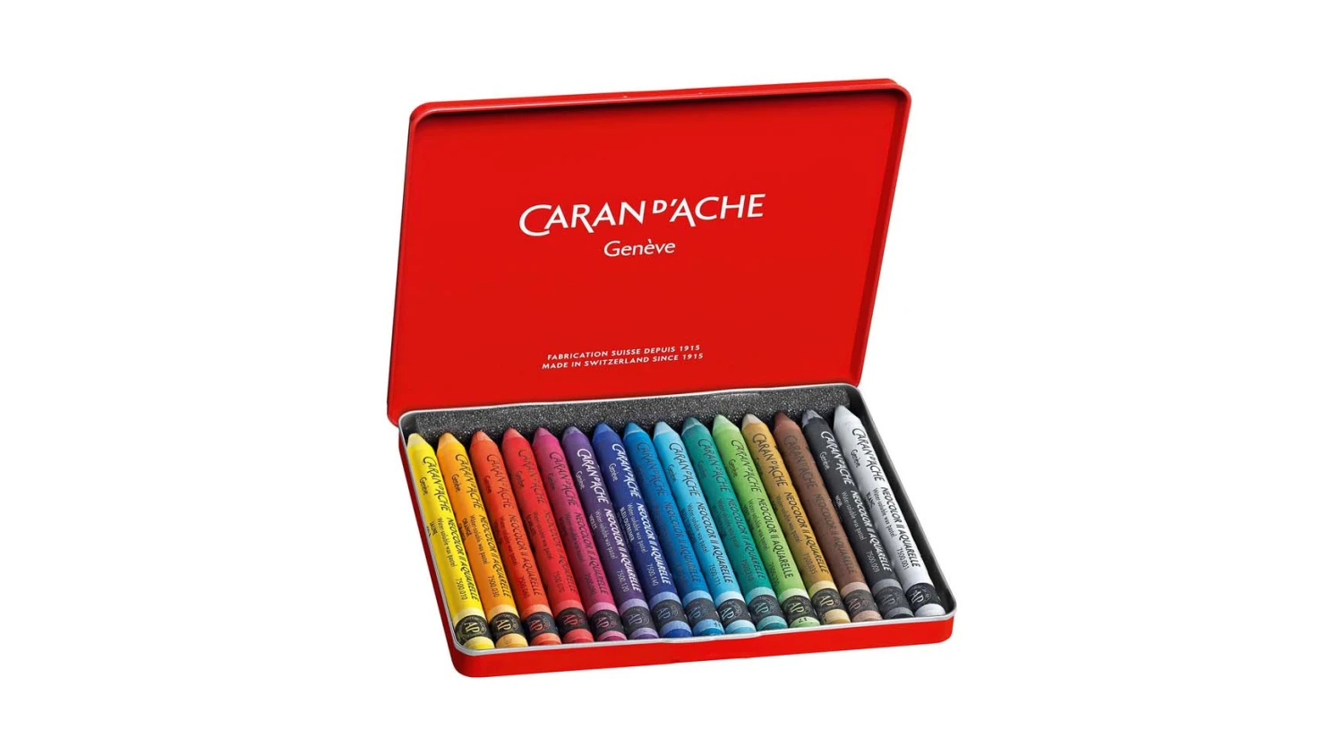 CARAN D'ACHE Pastels à la cire Neocolor II (15x)