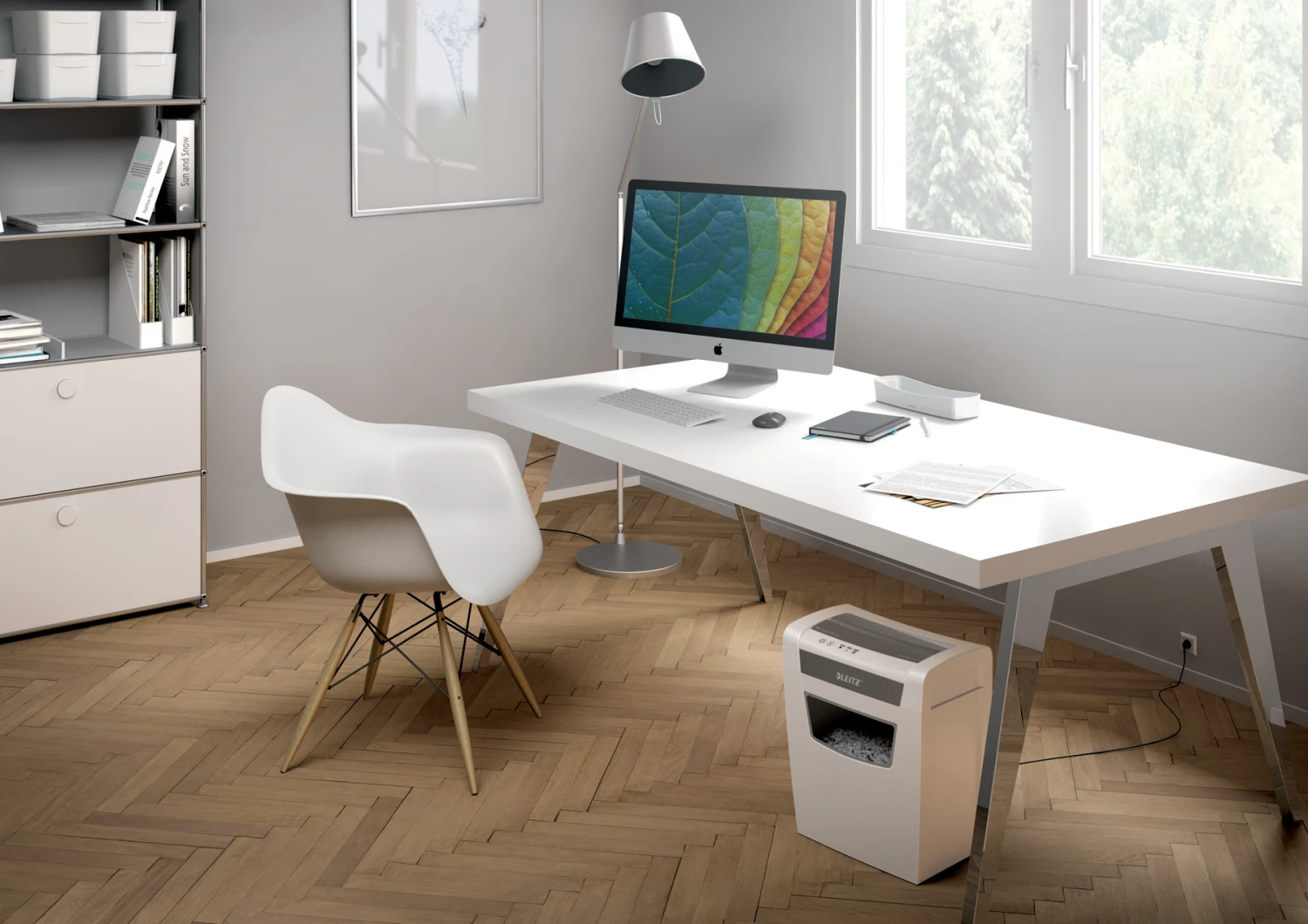 LEITZ Destructeur IQ Home Office P-4, 23lt