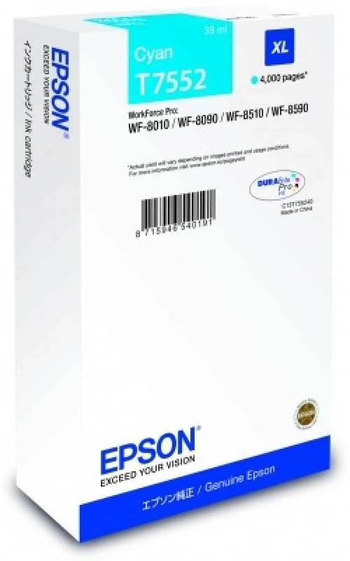 EPSON Tintenpatrone XL cyan