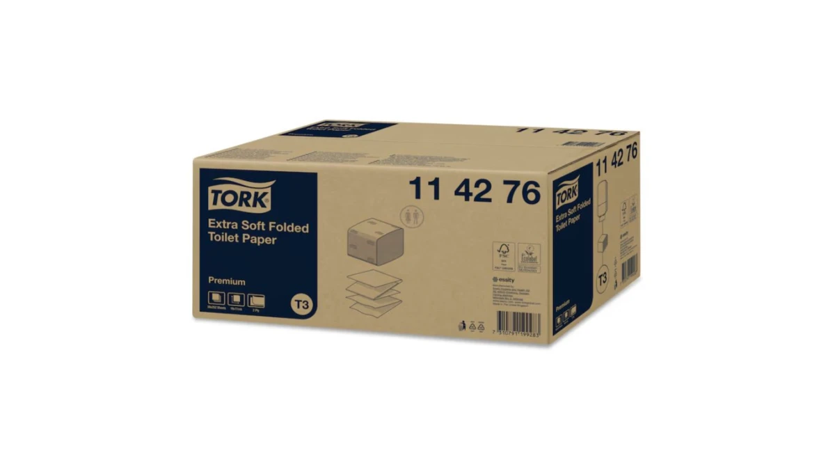 TORK WC-Papier Einzelblatt Premium 2-lagig, 7'560 Blatt