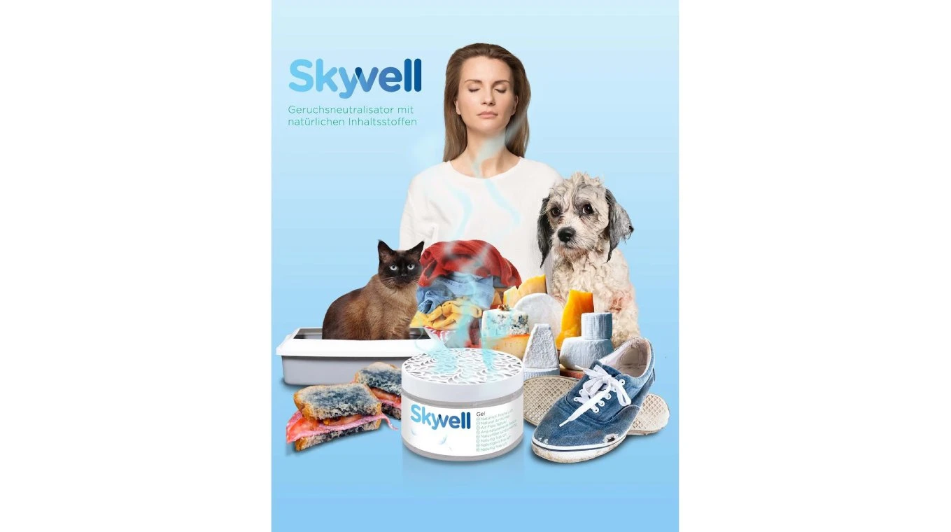 SKYVELL Neutralisateur d'odeurs 250 g