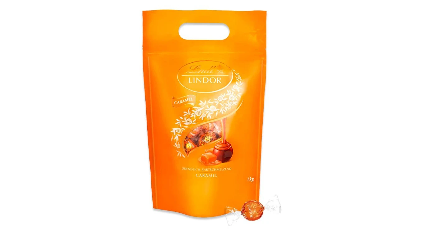 LINDT Lindor Boules Caramel 1000g