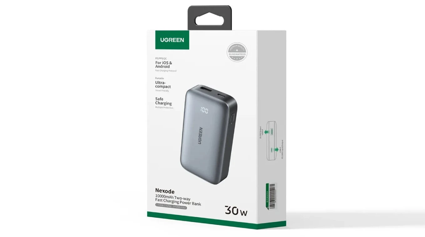 UGREEN Mini Power Bank 10'000mAh