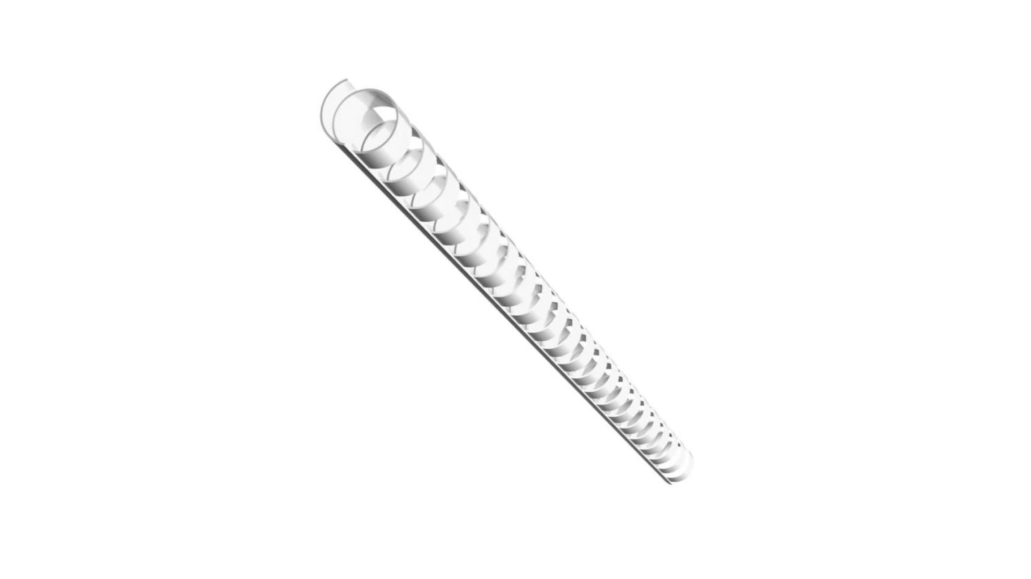 Plastikbinderücken, A4, 10 mm - 100 Stück