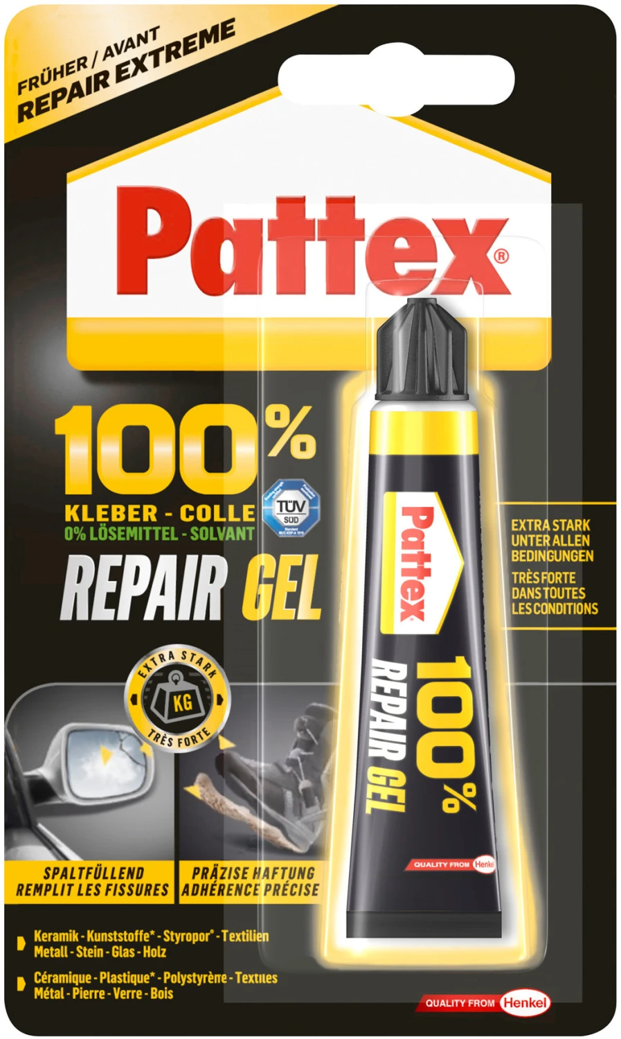 PATTEX Repair Gel - Colles instantanées 20g