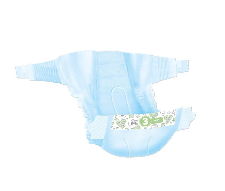 ONTEX Couches bébé BBCash Freelife Midi 4 - 9 kg, 52 pièces