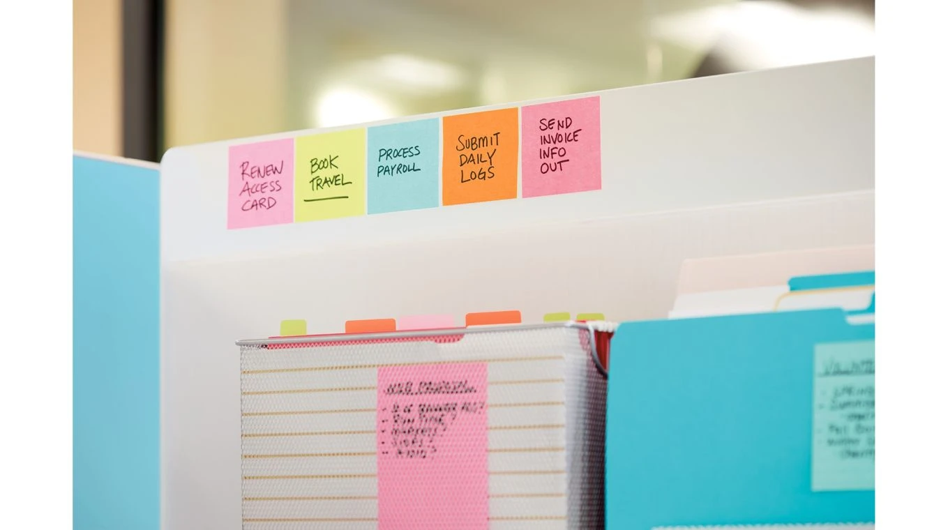 POST-IT Notes adhésives Super Sticky Cosmic Collection 12 x 90 feuilles