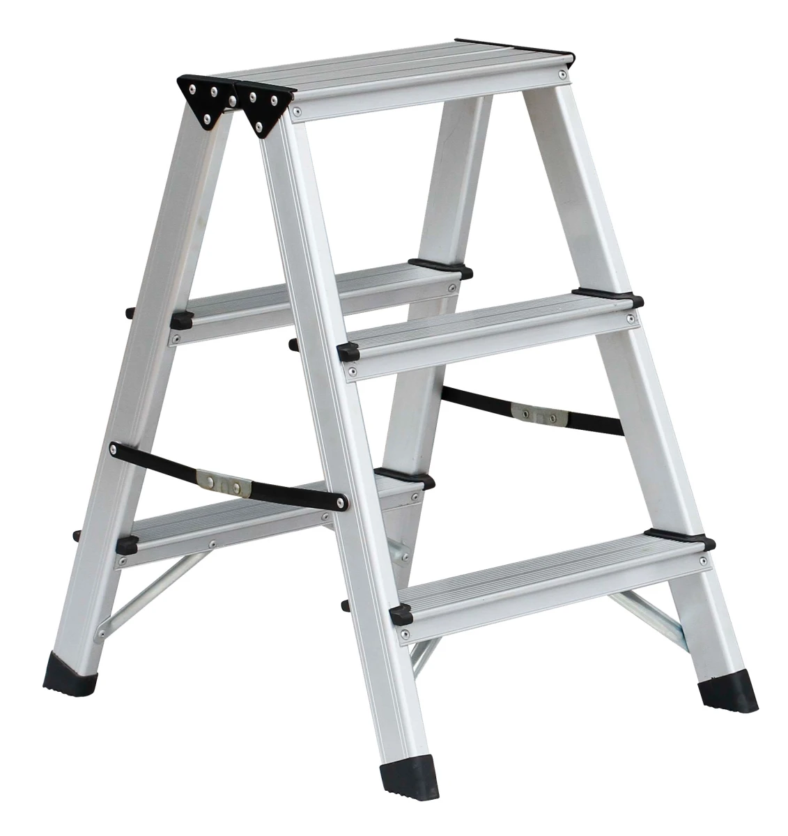 Echelle double à 3 marches, hauteur fermée: 66 cm