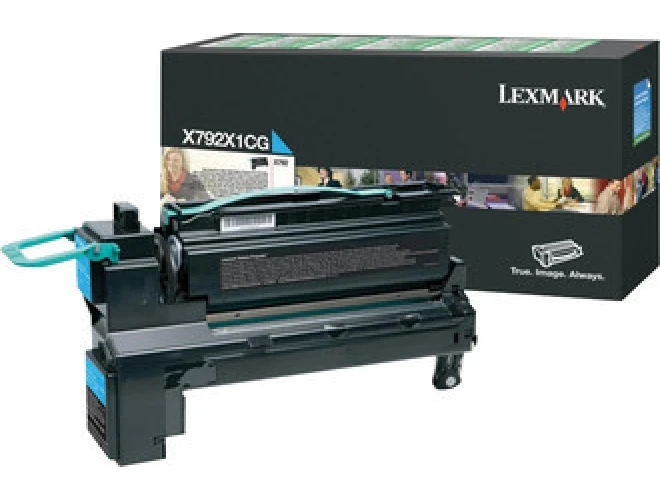 LEXMARK X792X1CG Toner cyan