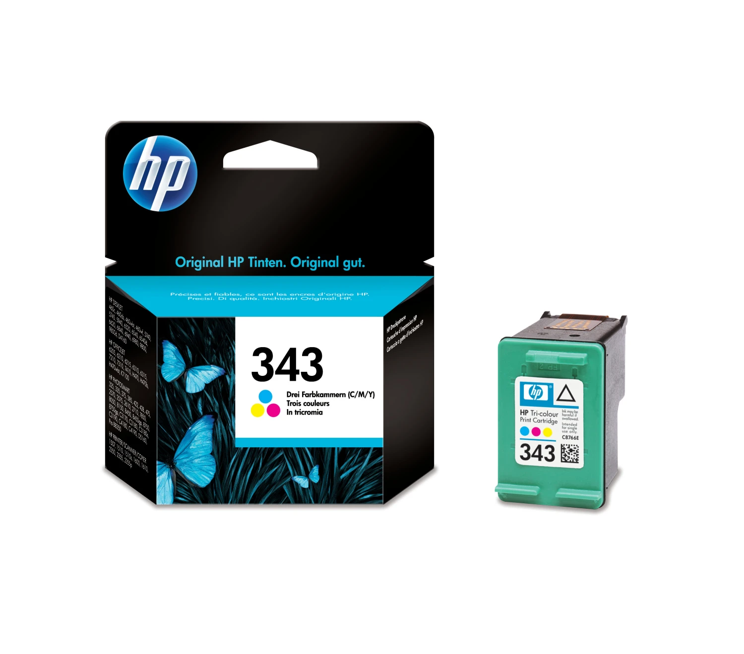 HP Tintenpatrone 343 color