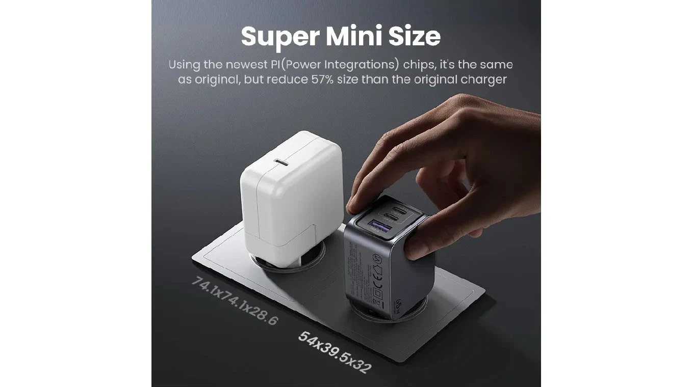 UGREEN USB Wallcharger Nexode Pro 65W