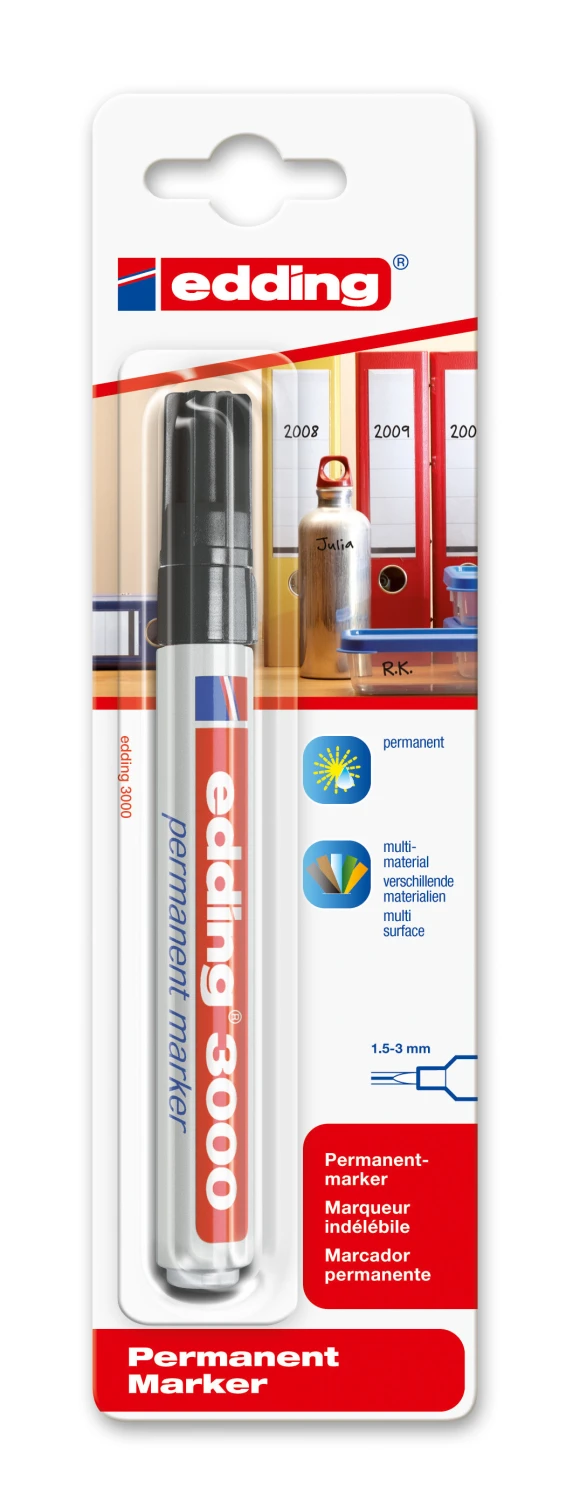 EDDING Permanent Marker 3000 1.5-3mm