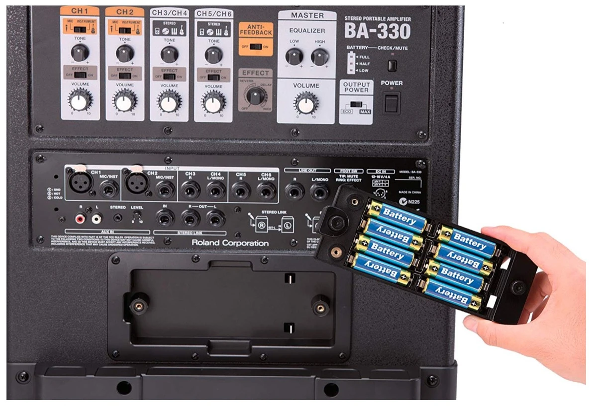 Roland BA-330 Ampli Stéréo Nomade