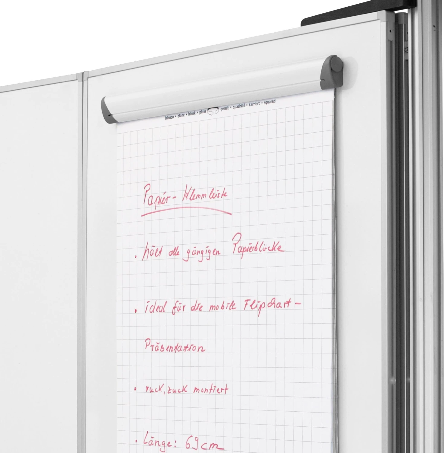 MAGNETOPLAN Papierklemmleiste magnetisch