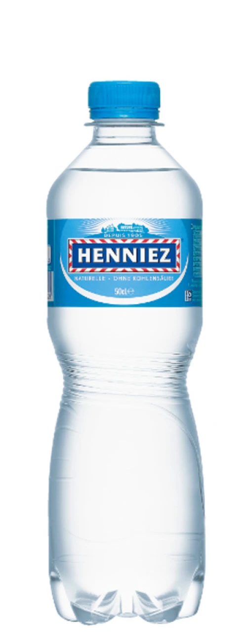 HENNIEZ bleu Eau minérale 50cl - non gazeuse (6x)