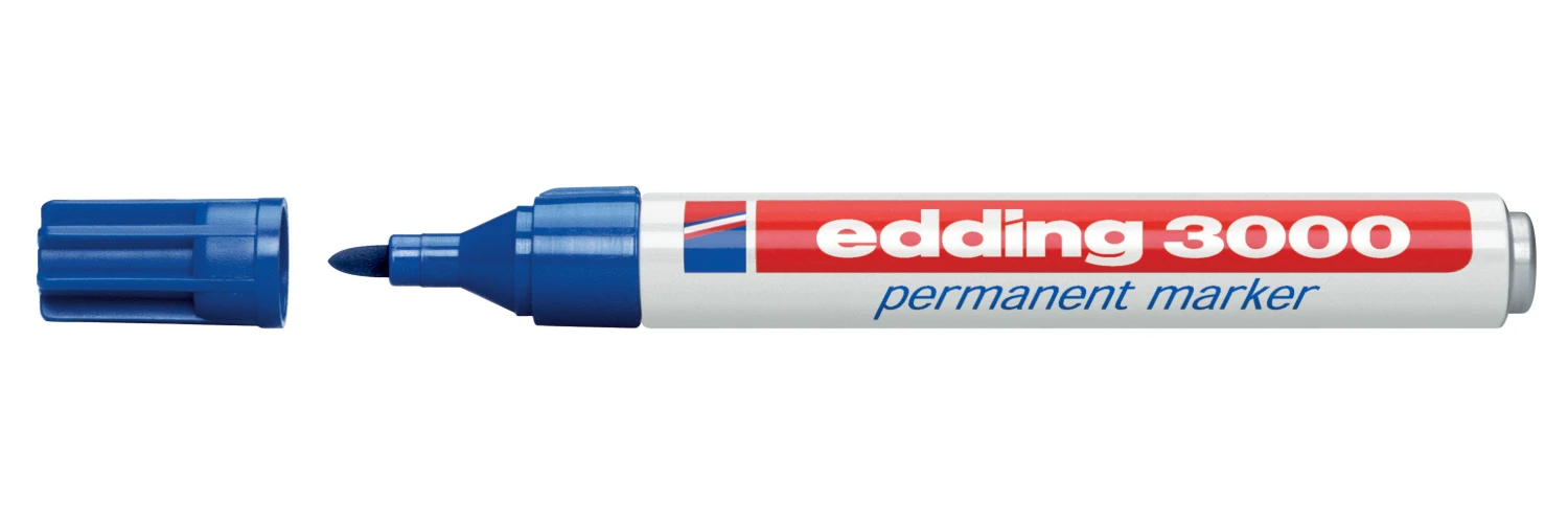 edding Permanent Marker 3000 blau
