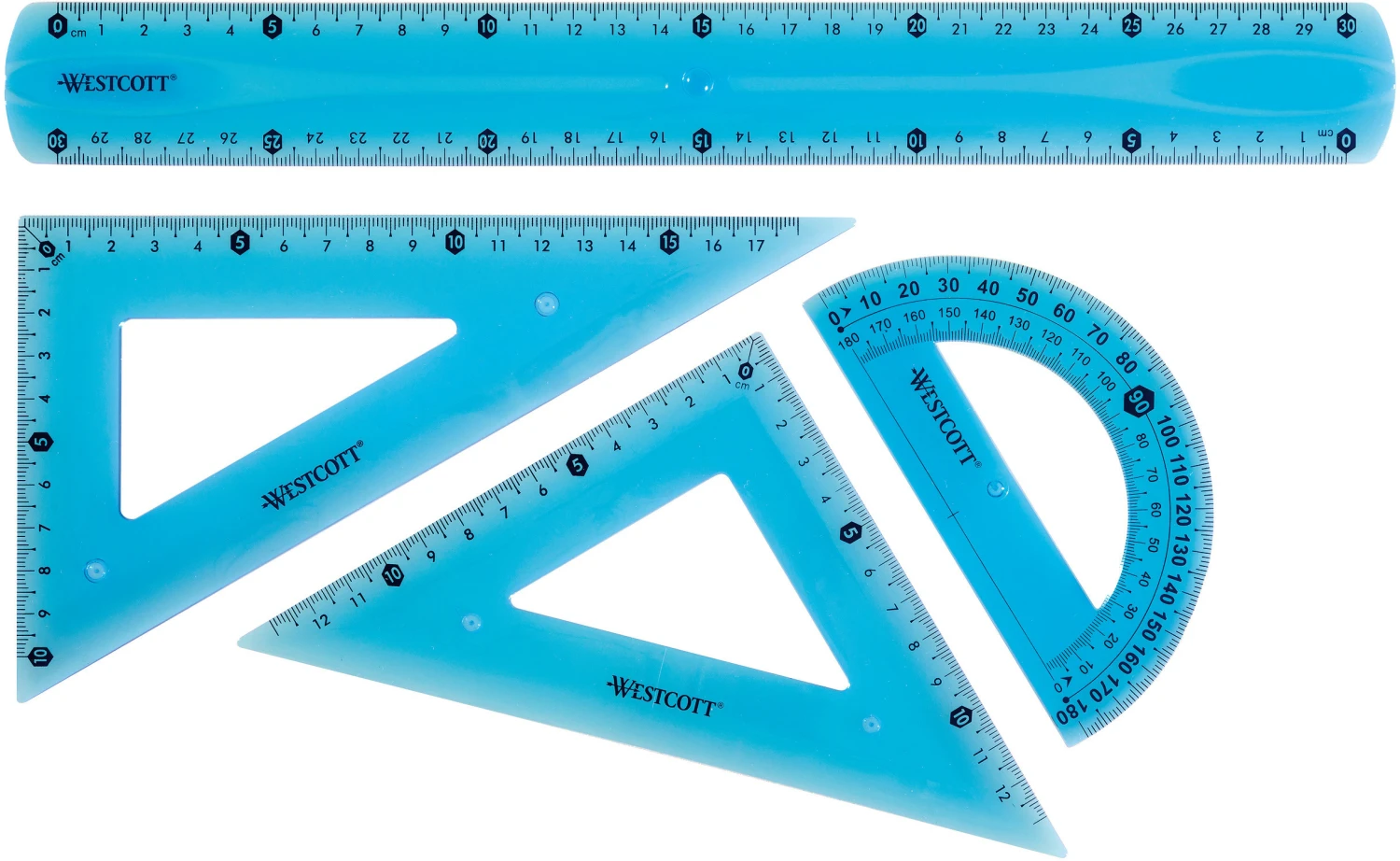 WESTCOTT Geometrie-Set Flexi