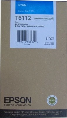 EPSON T6112 Tintenpatrone cyan