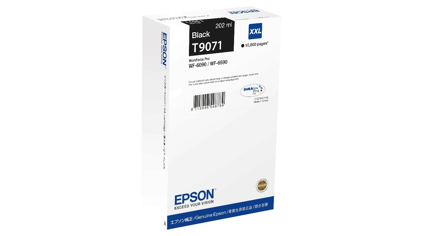 EPSON Tintenpatrone T9071 XXL black