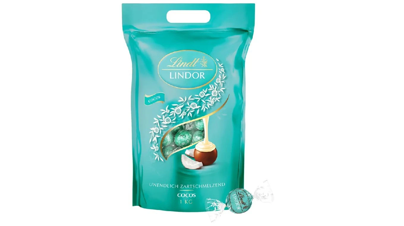 LINDT Lindor Boules Noix de coco 1000g
