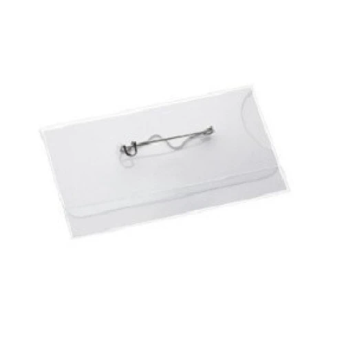 DURABLE Porte-nom 40 x 75 mm en feuille plastique dur